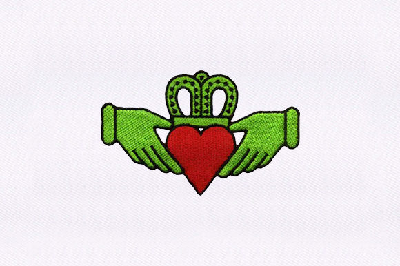 Crown Heart: A Timeless Embroidery for Meaningful Gifts