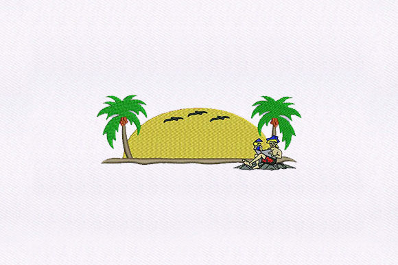 Guy on the Beach: A Thoughtful Embroidery Review for Gift Makers