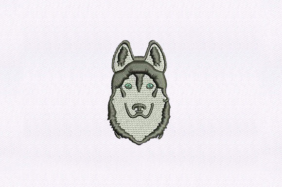 Husky: A Craft Fair-Ready Embroidery Design