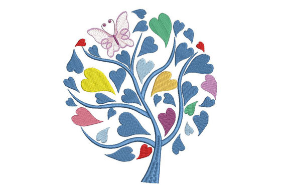 Tree with Heart Leaves Review